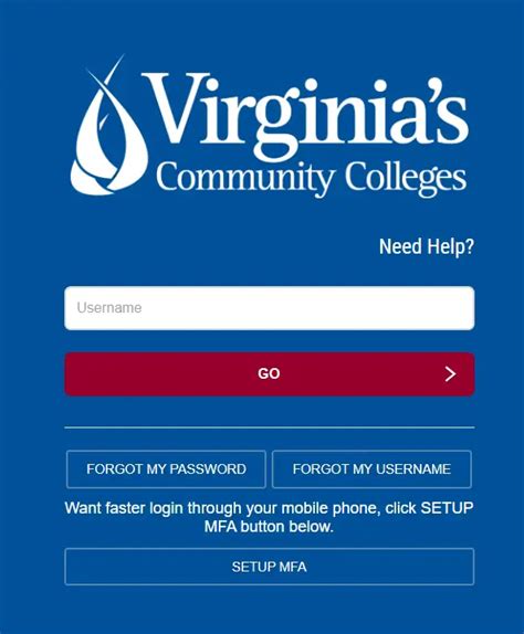 my vccs account login